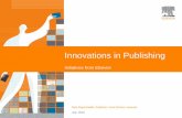 Innovations in Publishing
