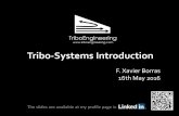 Tribo-Systems Introduction