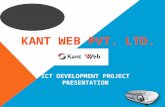 New ict development project presentation