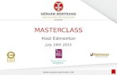 Gerard Bertrand Presentation - Host Edmonton 2015