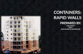 rapid walls- modular construction technology
