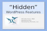 Hidden Features in WordPress