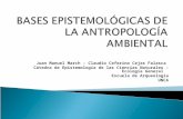 BASES EPISTEMOLÓGICAS DE LA ANTROPOLOGÍA AMBIENTAL