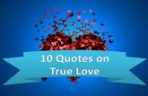 10 Quotes on True Love