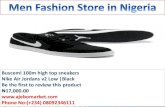 Men fashion store in nigeria