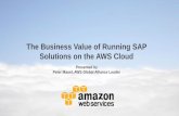 AWS Webcast - The Business Value of Running SAP Solutions on the AWS Cloud