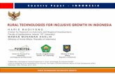 Country paper inclusive growth in indonesia by habe at hyderabad 2014