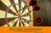 Aim High, Succeed Far - The George Goslin Work in Progress