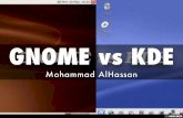 KDE vs. Gnome
