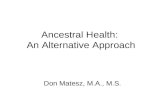 Ancestral health alternative approach matesz-ahs final