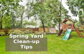 Spring yard clean up tips