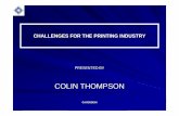 Challenges for the Printing Industry powerpoint
