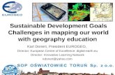 Sustainable Development Goals Challenges in mapping our world with geography education