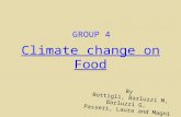 Climate change on food
