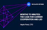 ECI-The Case for Carrier Cooperation and LSO-MEF London-May 2016