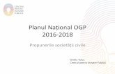 Propunerile societății civile pentru planul național OGP 2016-2018