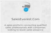SalesEverest.com - The most powerful sales channel till now. Try it.