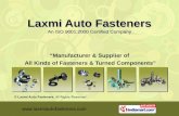 Machined Screws by Laxmi Auto Fasteners Rajpura