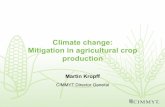Martin Kropff Climate change mitigation in agricultural crop production Nov 2015