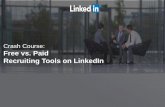 Crash course: Free vs. paid recruiting tools on LinkedIn [Webcast]