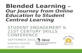 Blended Learning - Our Journey from Online Education to Student-Centred Learning
