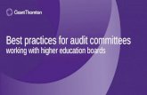 Guide for members of audit committees at higher education institutions