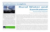Rural Water and Sanitation