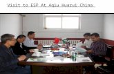 Visit to ESP At Aqiu Huarui China
