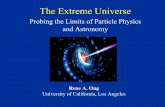 The Extreme Universe