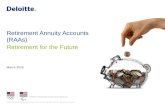 Retirement Annuity Accounts (RAAs)