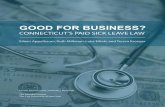 Good for Buisness? Connecticut Paid Sick Leave Law