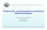 Polycyclic cycloheptane synthesis Methodologies