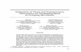 Integration of Visual and Somatosensory Information for Preshaping ...