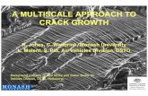 A MULTISCALE APPROACH TO CRACK GROWTH