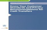 Know Your Customer Standards and Privacy Recommendations for ...