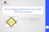 How to Begin and Sustain a Successful LHE Lean Program