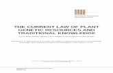 The Current Law of Plant Genetic Resources and Traditional ...