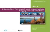 Education Renewal and Innovation Engagement Update 2014