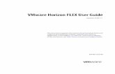 VMware Horizon FLEX User Guide - Horizon FLEX 1.1