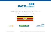 ACTwatch Study Reference Document Uganda Outlet Survey 2015