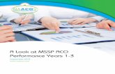 A Look at MSSP ACO Performance Years 1-3