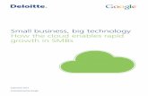Small business, big technology How the cloud enables rapid growth ...