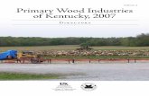 Primary Wood Industries of Kentucky, 2007