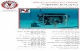 2016 MATE International ROV Competition Technical Report for Sea ...