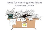Running a Proficient & Paperless Office