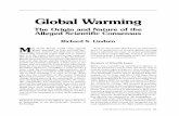 Global Warming: The Origin and Nature of the Alleged Scientific