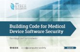 Building Code for Medical Device Software Security