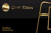 One pay  Onecoin