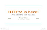 Http2 is here! And why the web needs it