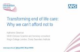 Transforming End of Life Care